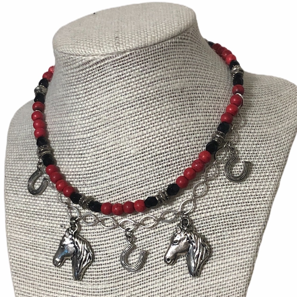 Beaded Western Necklace - Picture 1 of 3